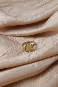 Medium gold drusy ring 3