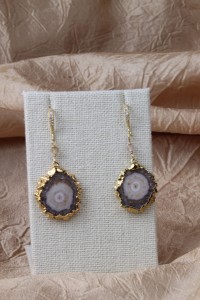 Small stalactite earrings