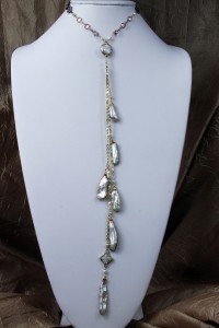 Mabe pearl lariat